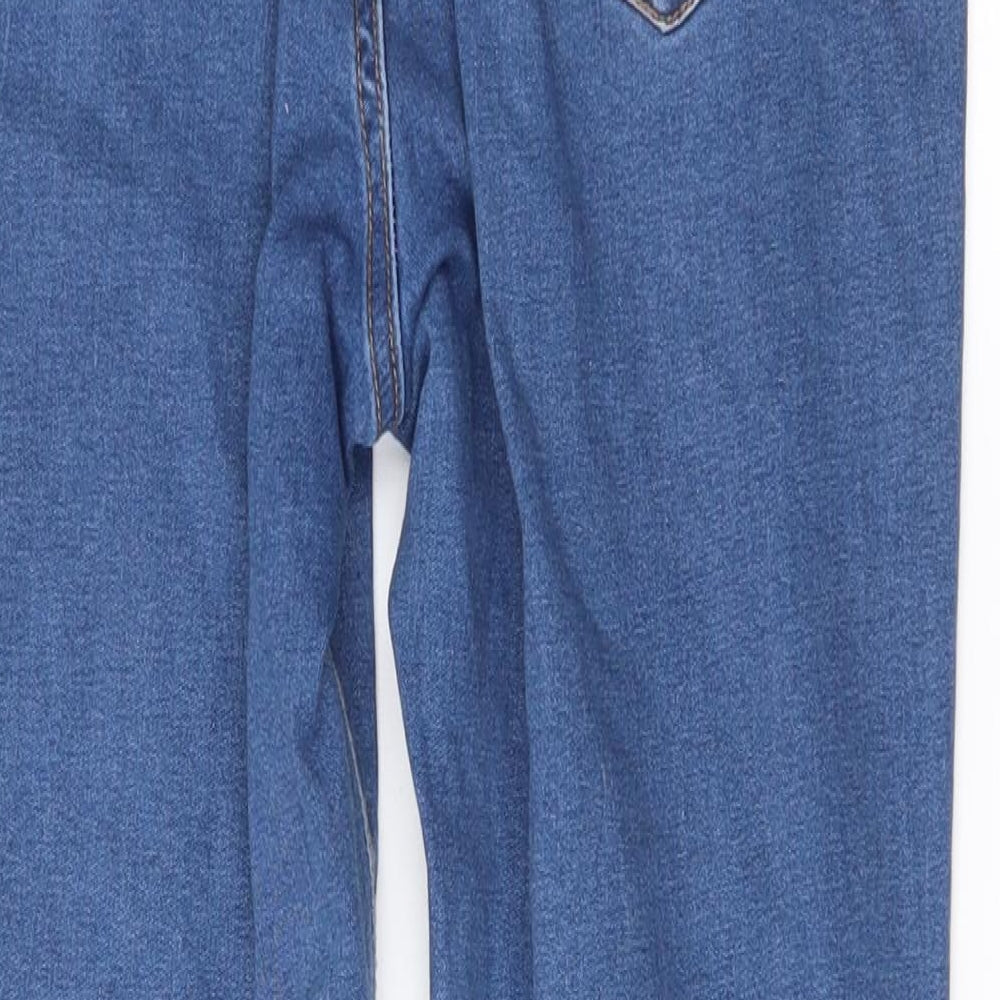 Denim & Co. Womens Blue   Skinny Jeans Size 14 L24.5 in