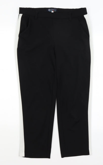 Boom Boom Jeans Womens Black   Trousers  Size L L24 in