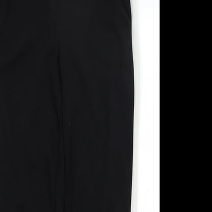 Boom Boom Jeans Womens Black   Trousers  Size L L24 in