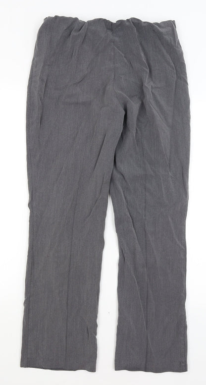 Womens UK Size 12 Vida Vi Regular Fit  Grey Trousers