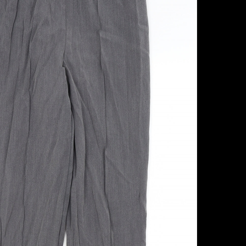 Womens UK Size 12 Vida Vi Regular Fit  Grey Trousers