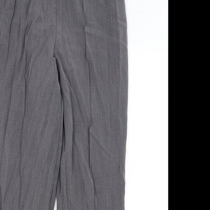 Womens UK Size 12 Vida Vi Regular Fit  Grey Trousers