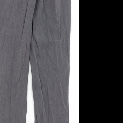 Womens UK Size 12 Vida Vi Regular Fit  Grey Trousers
