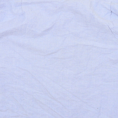 Antica Camiceria Mens Blue    Button-Up Size L