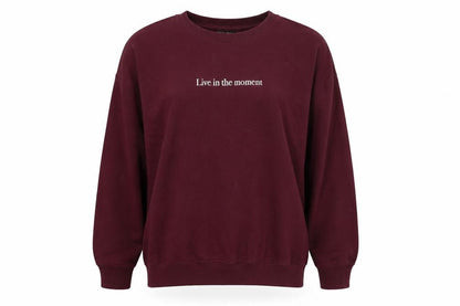 Womens UK Size L New Look Red Pullover Jumper