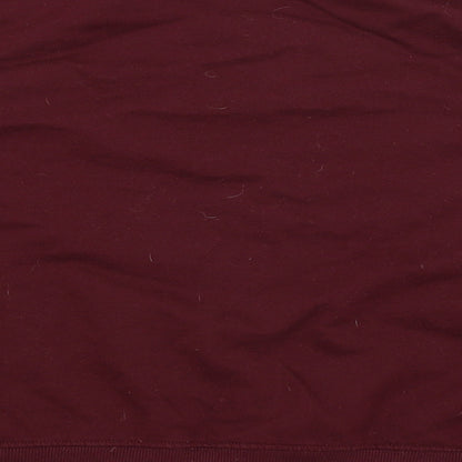 Womens UK Size L New Look Red Pullover Jumper
