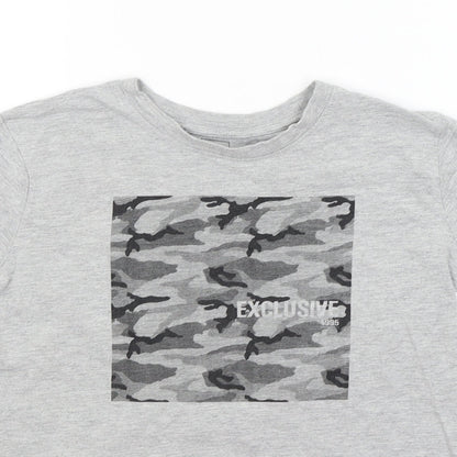 River Island Girls Grey   Basic T-Shirt Size 9-10 Years