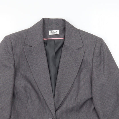 Womens UK Size 10 Select Grey Jacket