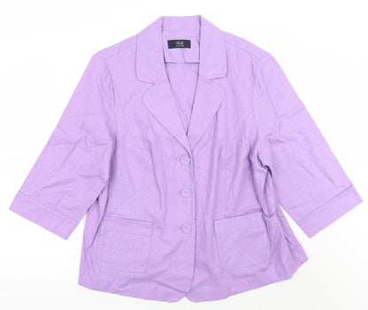 Womens UK Size  Isle Purple Jacket