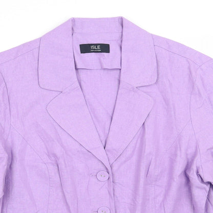Womens UK Size  Isle Purple Jacket
