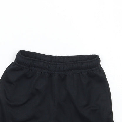 NEXT Girls Black   Sweat Shorts Size 4 Years