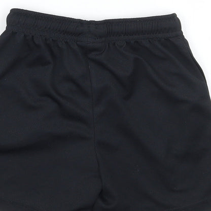 NEXT Girls Black   Sweat Shorts Size 4 Years