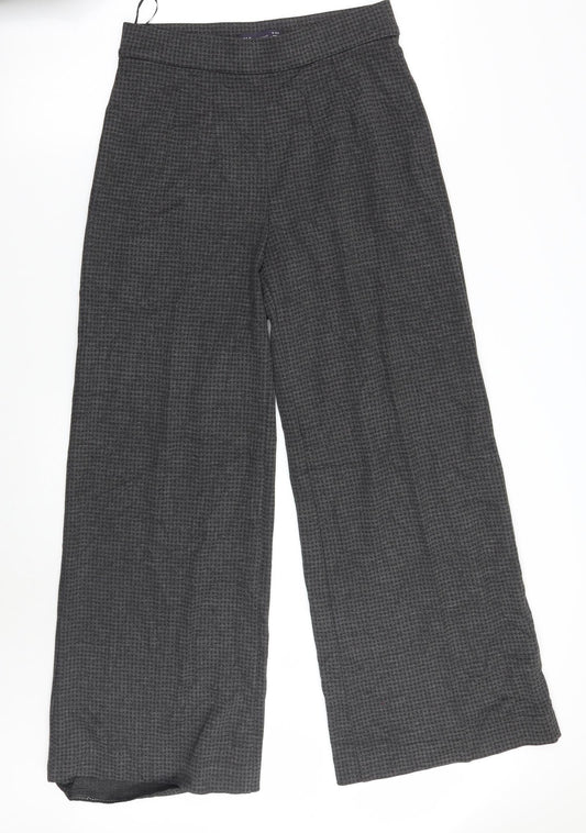 Womens UK Size 10 Marks and Spencer Regular Fit  Grey Trousers