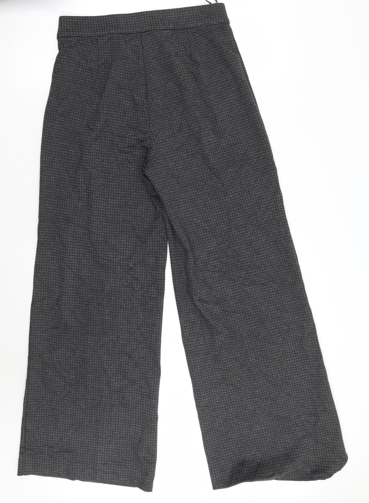 Womens UK Size 10 Marks and Spencer Regular Fit  Grey Trousers