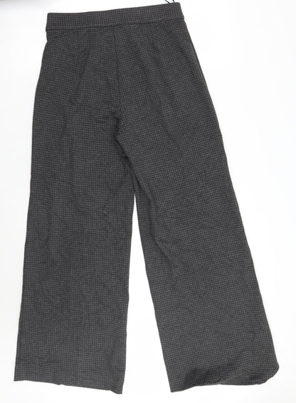 Womens UK Size 10 Marks and Spencer Regular Fit  Grey Trousers