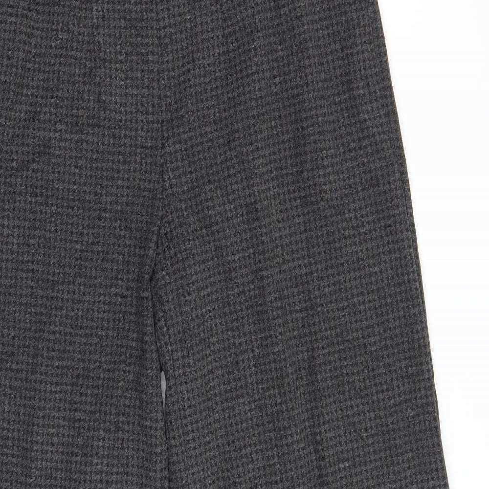 Womens UK Size 10 Marks and Spencer Regular Fit  Grey Trousers