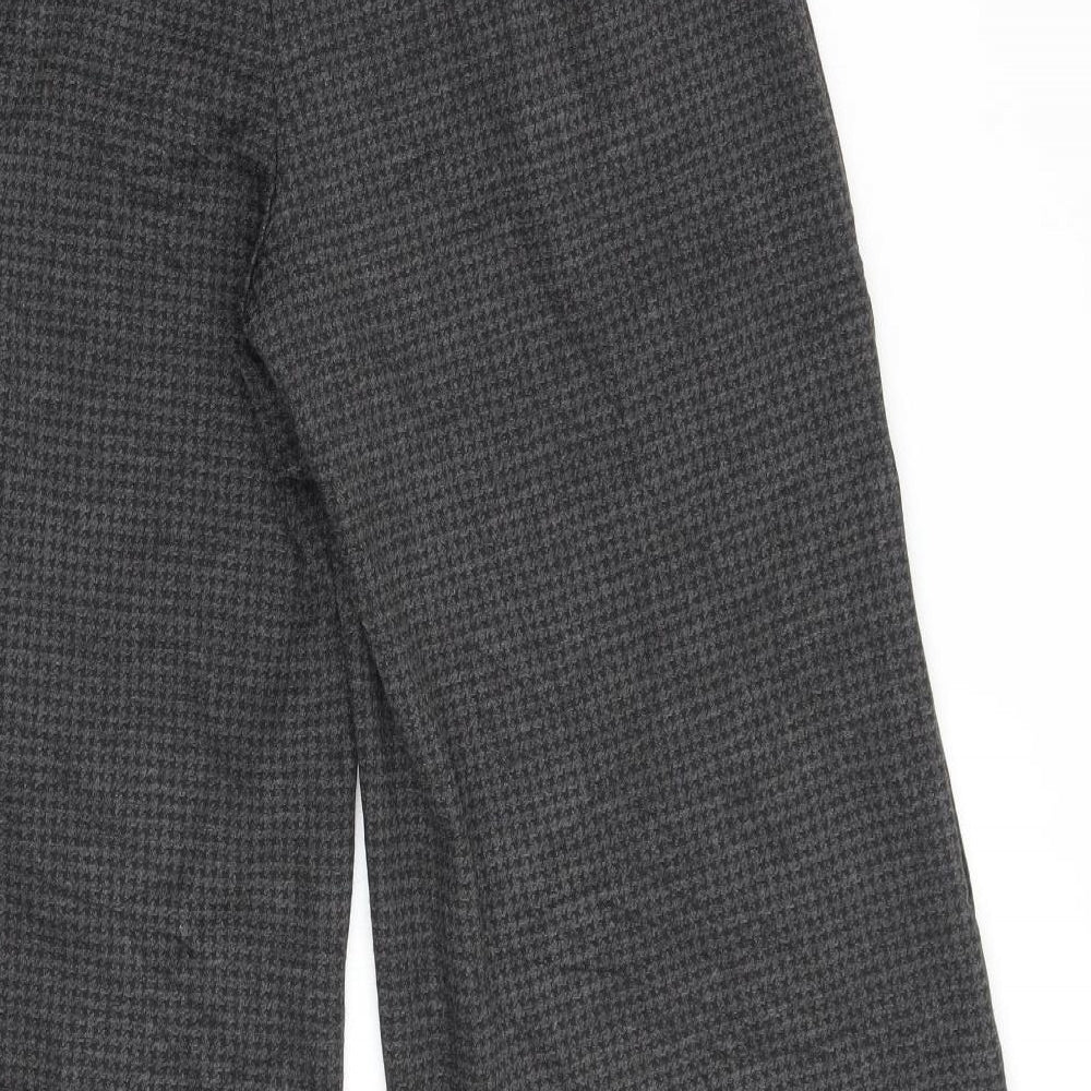 Womens UK Size 10 Marks and Spencer Regular Fit  Grey Trousers