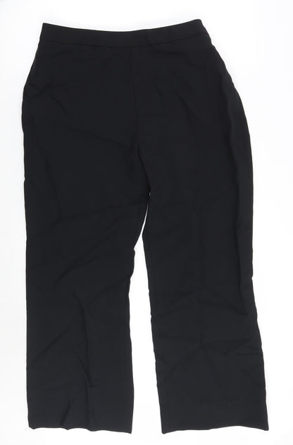 Russums Womens Black   Trousers  Size 16 L26 in