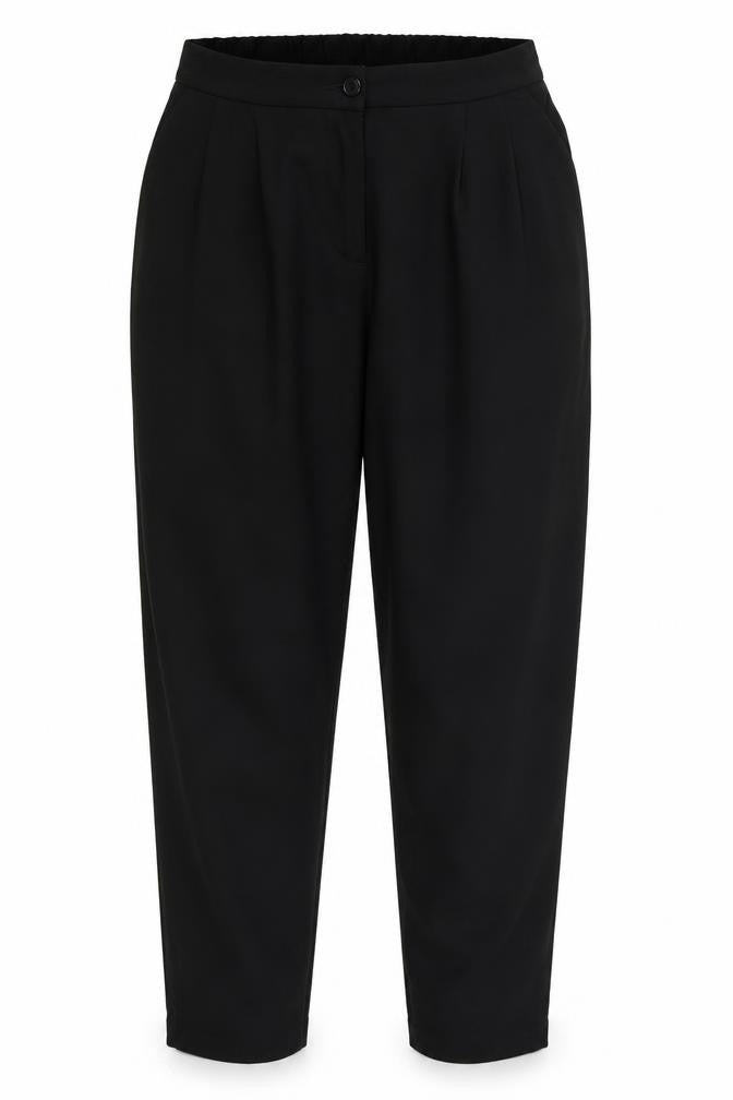 Womens UK Size 8 H&M Regular Fit  Black Trousers