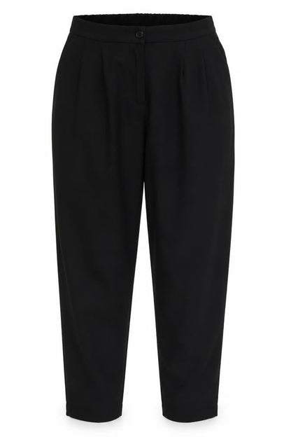 Womens UK Size 8 H&M Regular Fit  Black Trousers