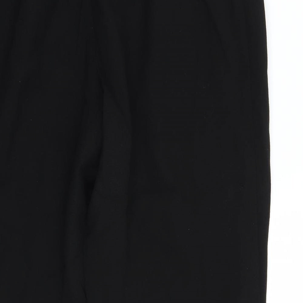 Womens UK Size 8 H&M Regular Fit  Black Trousers