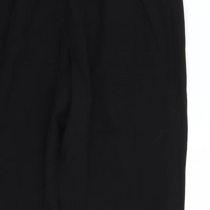 Womens UK Size 8 H&M Regular Fit  Black Trousers