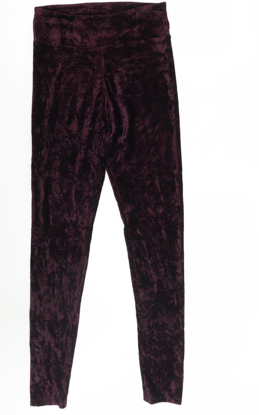 Womens UK Size S FOREVER 21  Jegging Purple Leggings