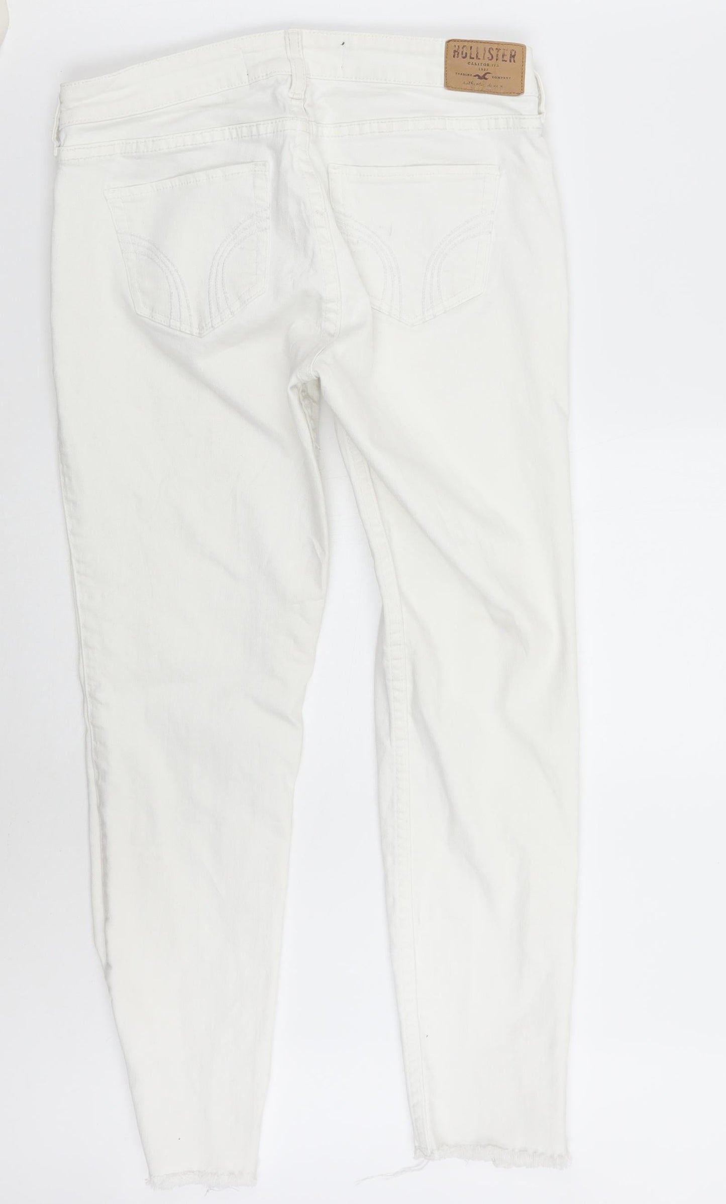 Hollister Womens White   Skinny Jeans Size 27 L24 in