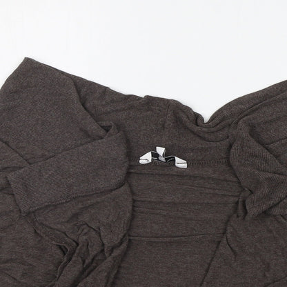 Womens UK Size 16 New Look Brown Cardigan Jumper