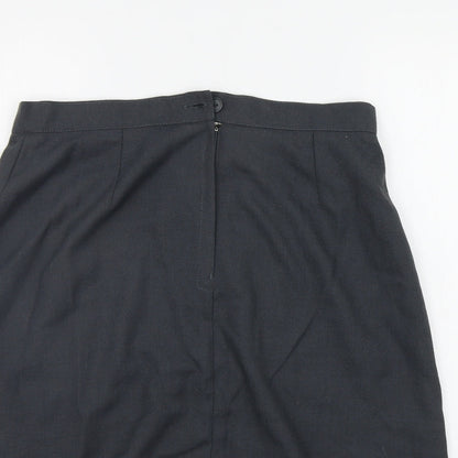 Geejay Womens Grey   A-Line Skirt Size 32 in