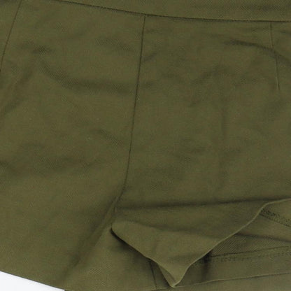 Stradivarius  Womens Green   Sweat Shorts Size 8