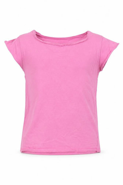 Marks and Spencer Girls Pink   Basic T-Shirt Size 9 Years