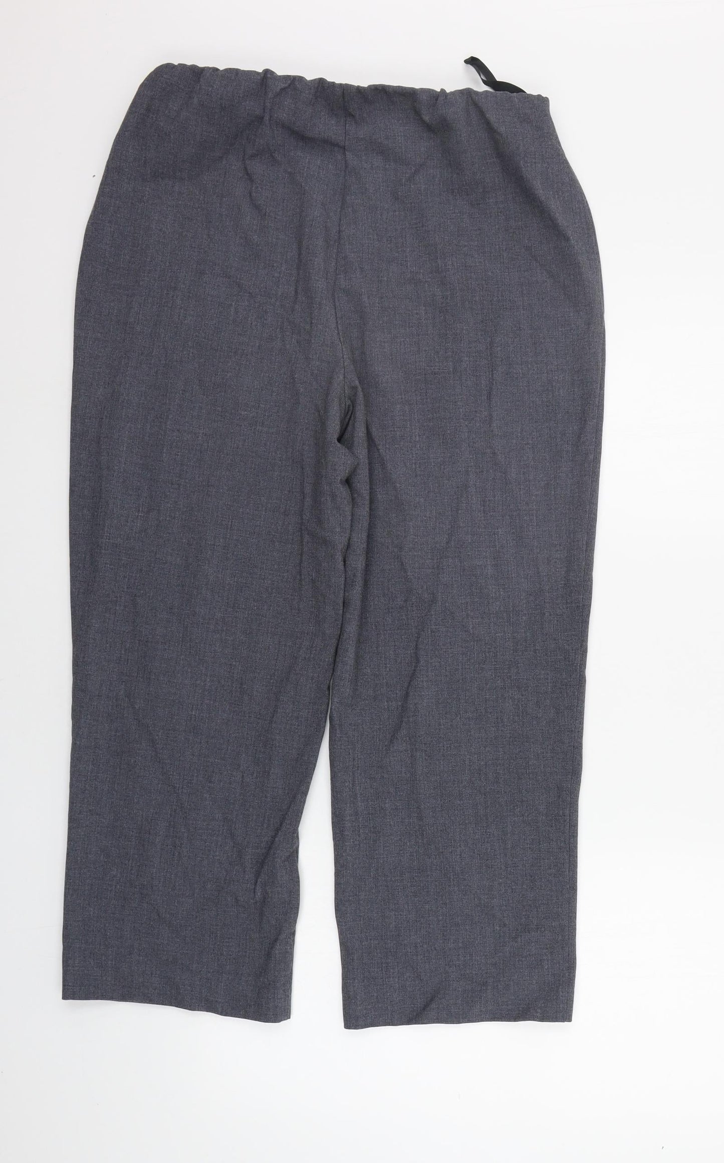 Womens UK Size 14 EWM Regular Fit  Grey Trousers