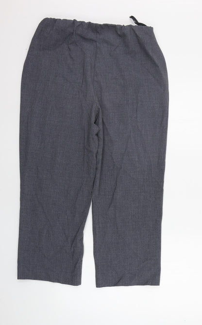 Womens UK Size 14 EWM Regular Fit  Grey Trousers