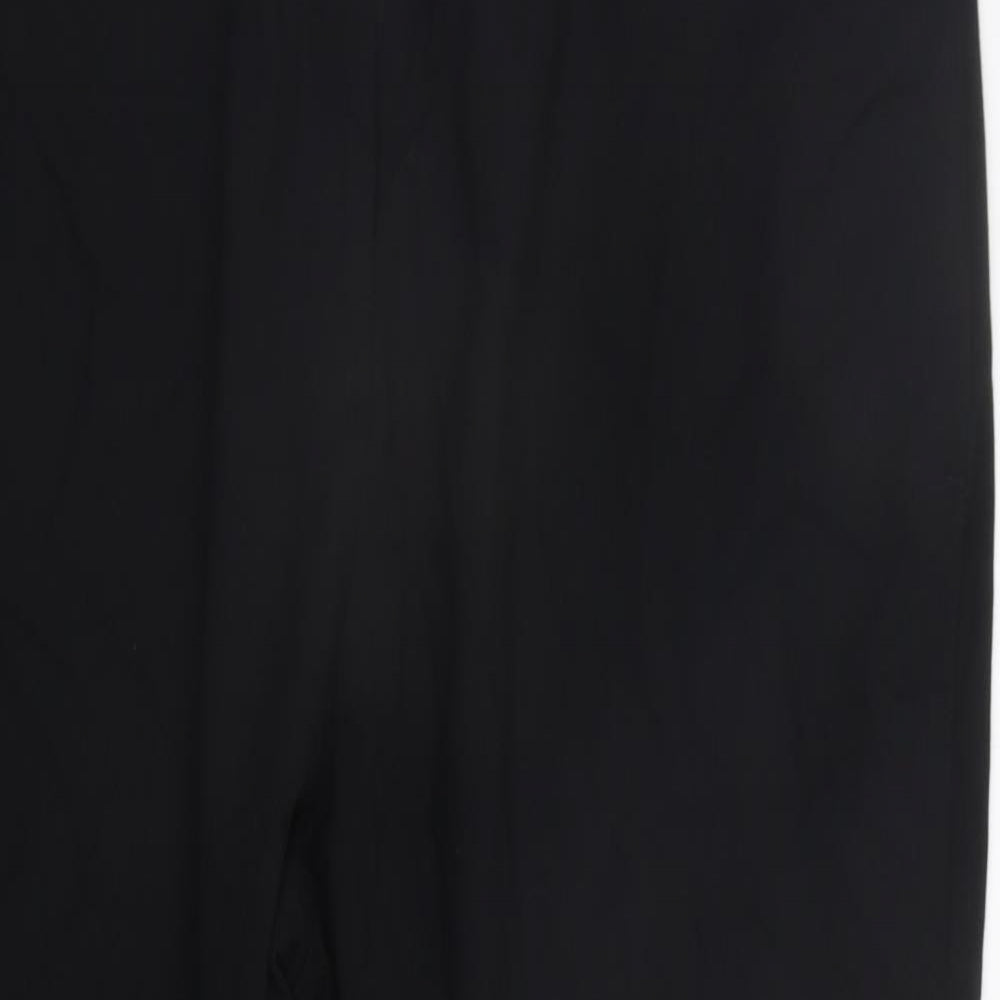 Womens UK Size 18 Marks and Spencer Regular Fit  Black Trousers