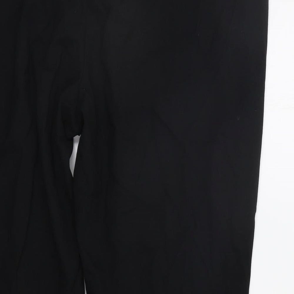 Womens UK Size 18 Marks and Spencer Regular Fit  Black Trousers