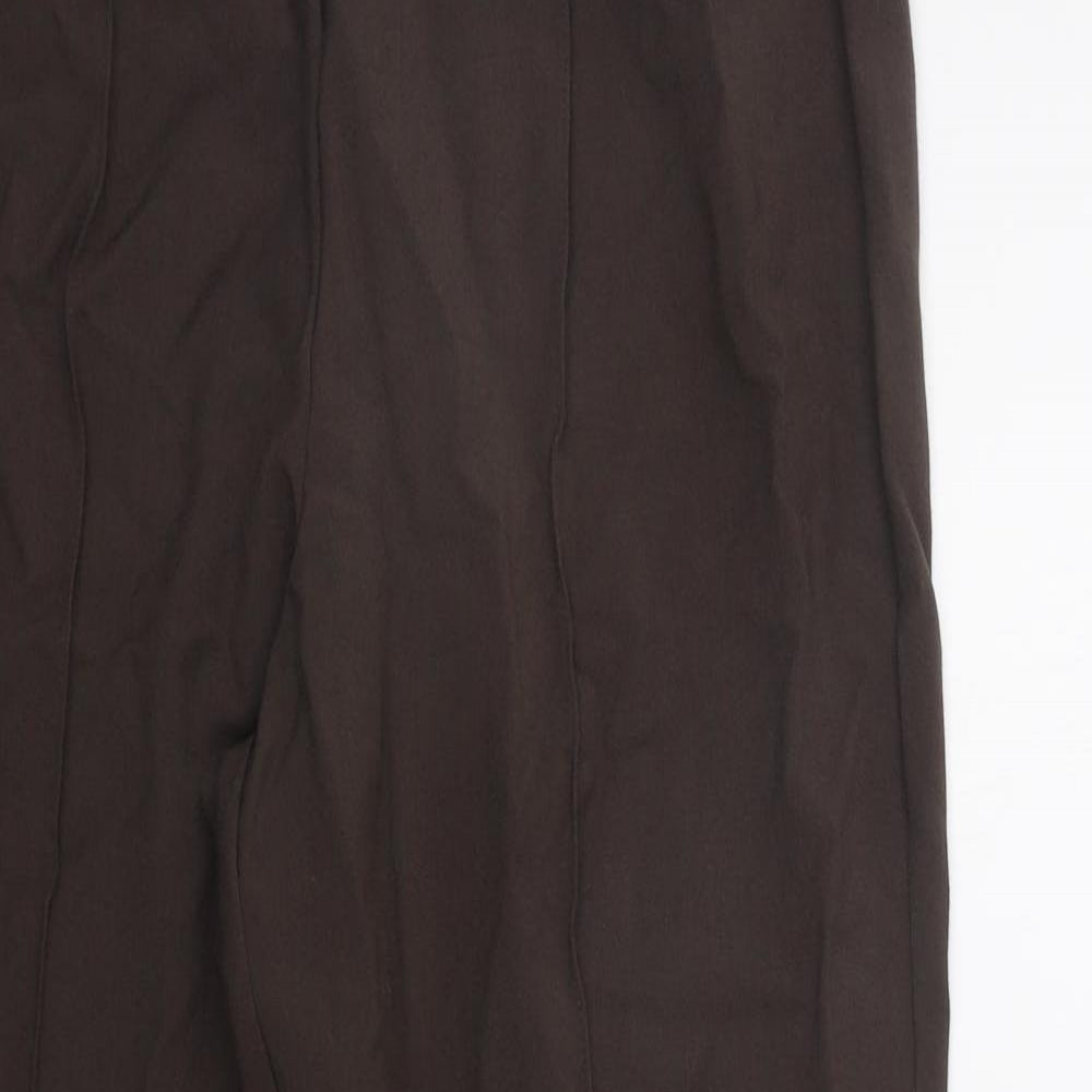 Classic Womens Brown   Trousers  Size 12 L24 in