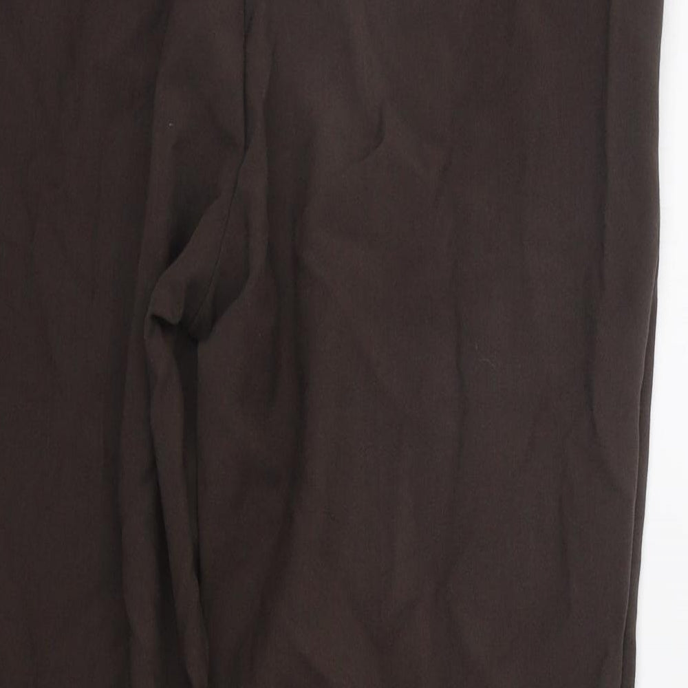 Classic Womens Brown   Trousers  Size 12 L24 in