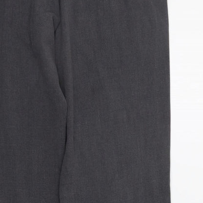 Automany Womens Green   Trousers  Size 14 L26 in