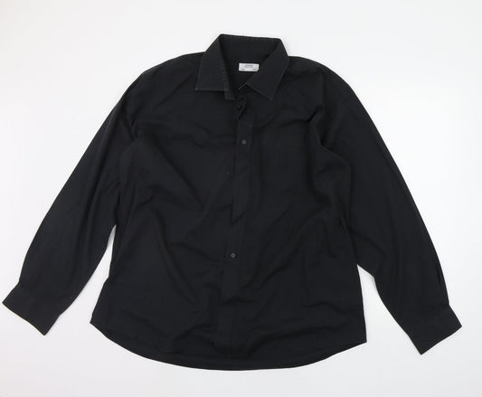 St Bernard  Mens Beige    Button-Up Size 17.5