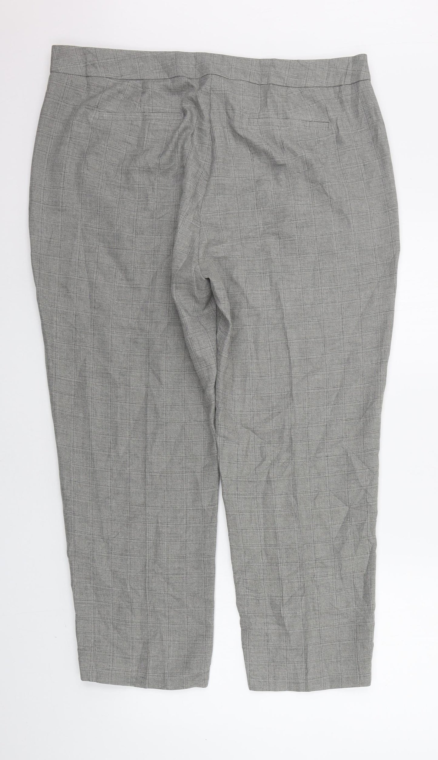 Womens UK Size 18 Marks and Spencer Regular Fit  Grey Trousers