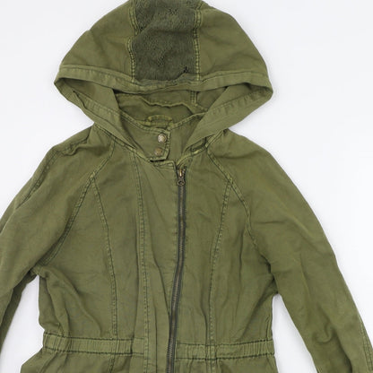 Matalan Womens Green   Gilet Coat Size 8