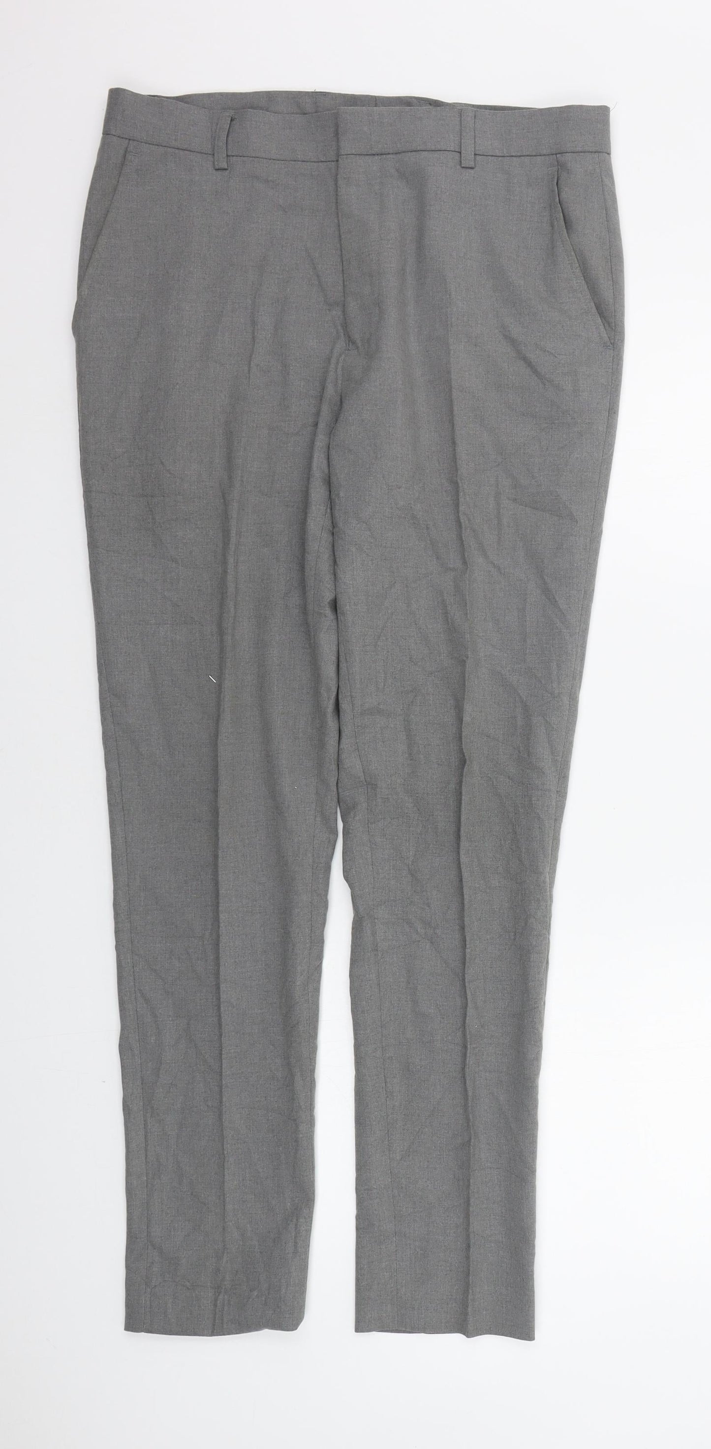 New Look Mens Grey   Sweatpants Trousers Size 32 in L29 in