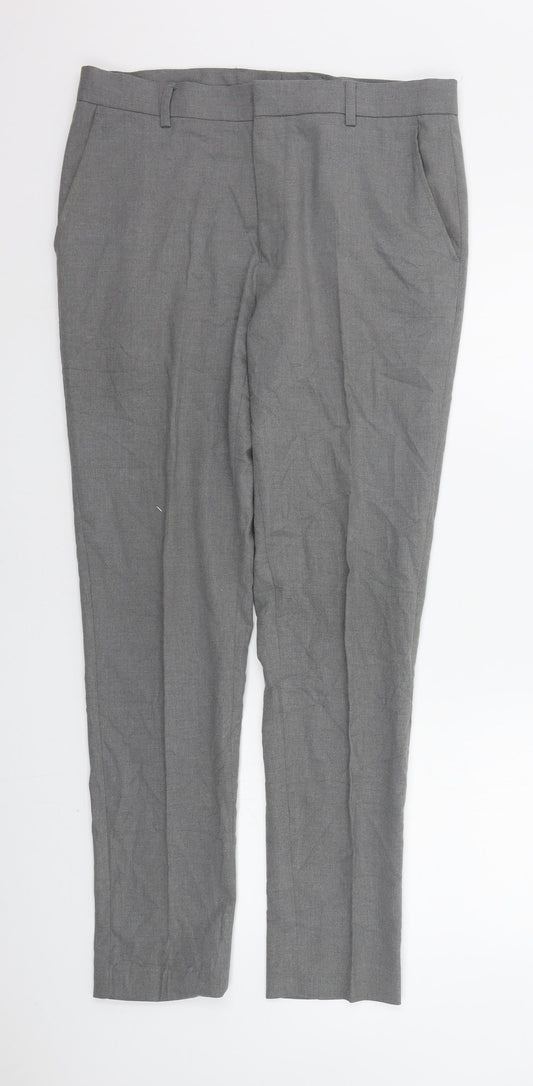 New Look Mens Grey   Sweatpants Trousers Size 32 in L29 in