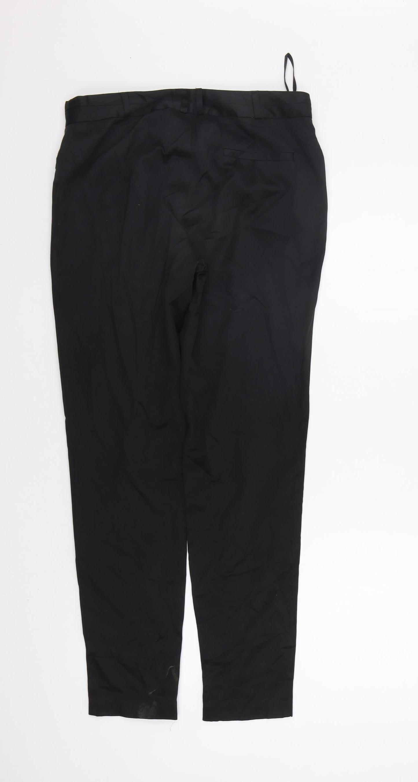 Womens UK Size 10 Dorothy Perkins Regular Fit  Black Trousers