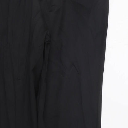 Womens UK Size 10 Dorothy Perkins Regular Fit  Black Trousers