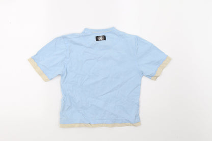 Marks and Spencer Boys Blue   Basic T-Shirt Size 6-7 Years