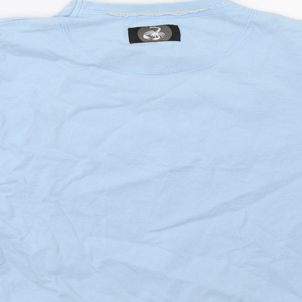 Marks and Spencer Boys Blue   Basic T-Shirt Size 6-7 Years