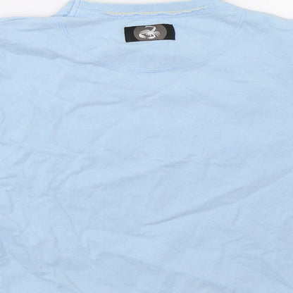 Marks and Spencer Boys Blue   Basic T-Shirt Size 6-7 Years