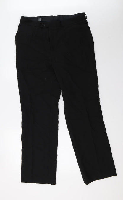 George Womens Black   Trousers  Size 36 L31 in